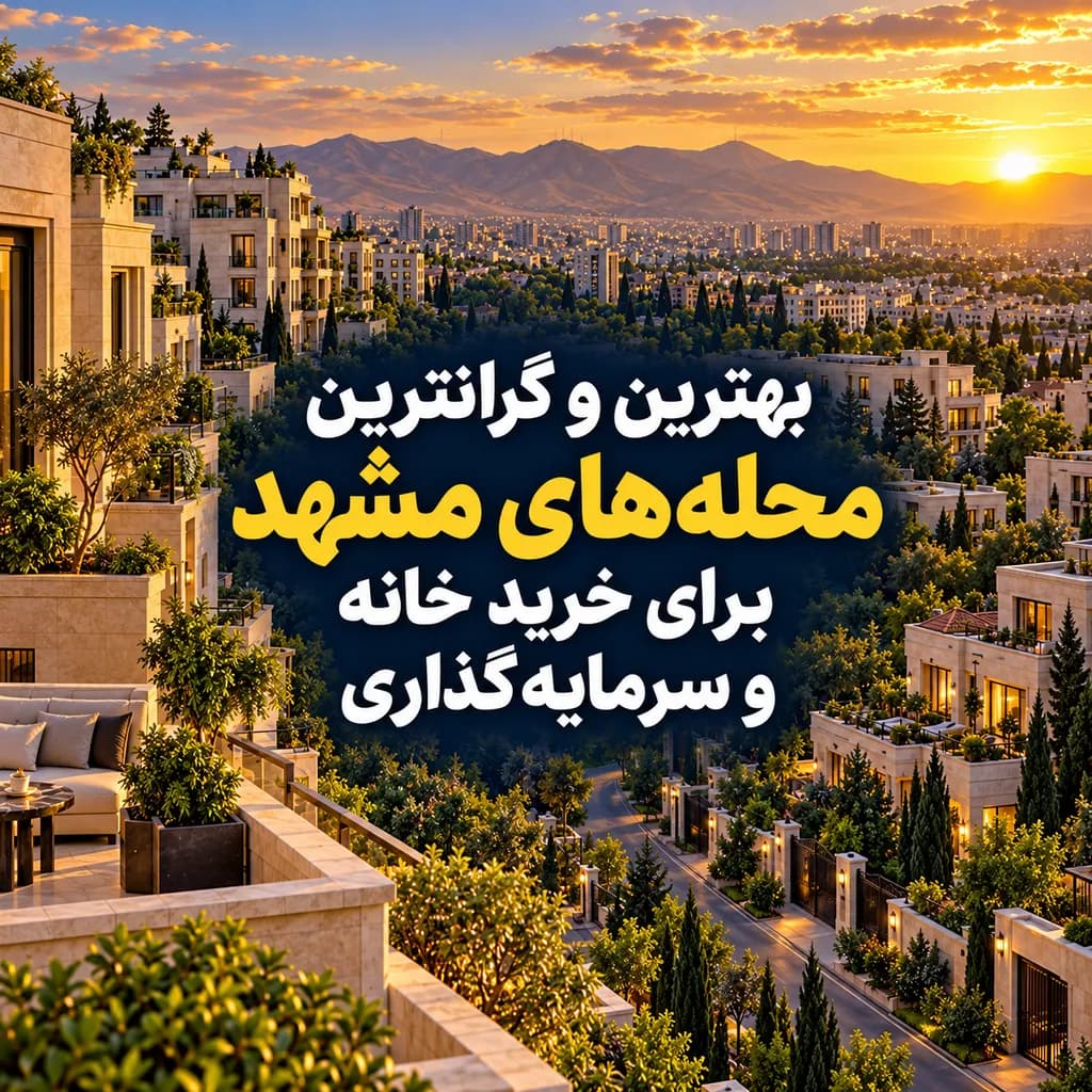 بهترین محله های مشهد برای خرید خانه و آپارتمان